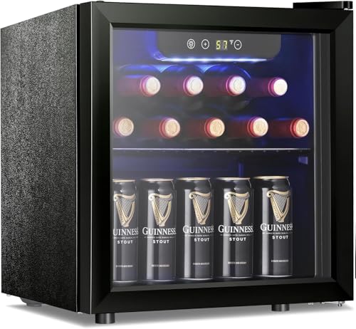 Antarctic Star Wine Cooler Beverage Refrigerator Mini Fridge 1.3 cu.ft