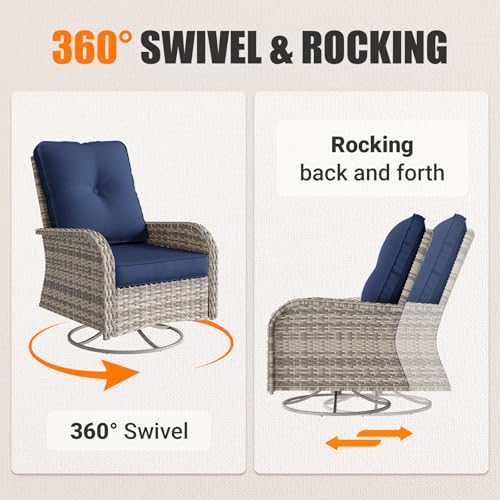 Outdoor Patio Furniture Set Pe Wicker Rattan Outdoor Conversation Sofa
