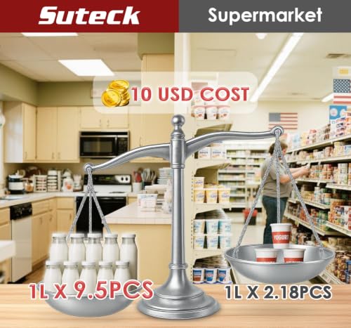 Suteck Yogurt Maker for Probiotic Greek Yogurt with Timer & Temp Control