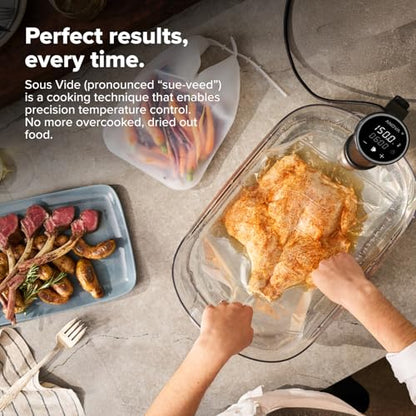 Anova Culinary Sous Vide Precision Cooker 3.0 (WiFi), 1100 Watts, Stainless Steel