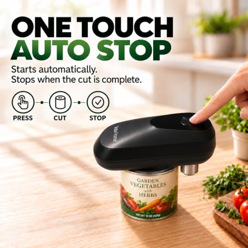 Electric Can Opener for Seniors, Arthritis & Weak Hands