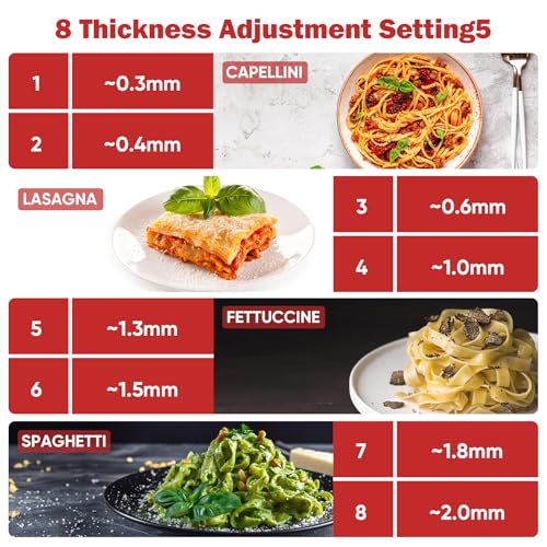 GVODE 3 in 1 Pasta Attachment for KitchenAid Stand Mixer, All Metal Pasta Maker KitchenAid Attachment, Pasta Sheet Roller, Spaghetti Cutter, Fettuccine Cutter Maker Accessories and Cleaning Brush