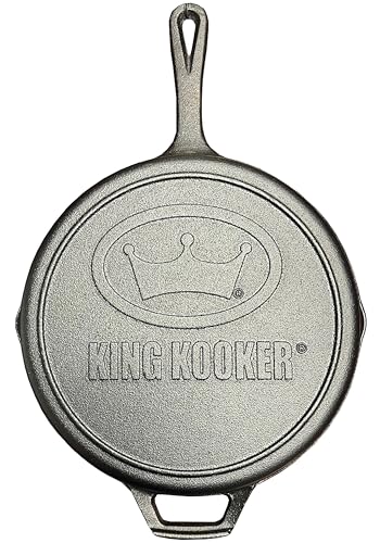 15" Seasoned Cast Iron Skillet
