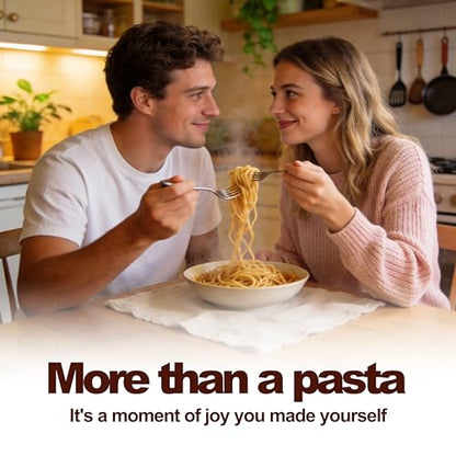 Bestery 5 in 1 Electric Pasta Maker Machine, Upgraded Powerful Motor