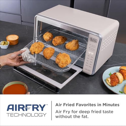 BLACK+DECKER Crisp 'N Bake Pro 6-Slice Digital Air Fry Oven