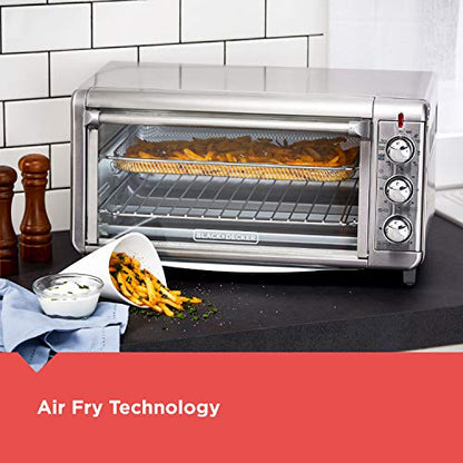 BLACK+DECKER XL 8-Slice Air Fry Toaster Oven, 5-in-1