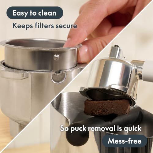 bella JOLT 20-bar Slim Espresso Maker, Oatmilk