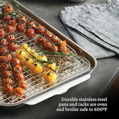 Hestan Provisions OvenBond 7-Piece Gourmet Essentials Trii-Ply Stainless Steel Set