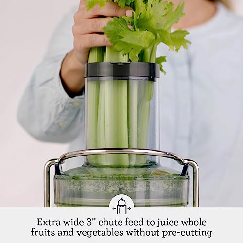 Breville BJE430SIL Juice Fountain Cold, 70 fl oz, Silver