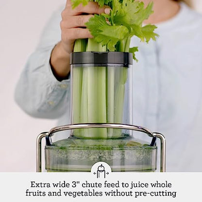 Breville the Juice Fountain Cold Centrifugal Juicer, RM-BJE430SIL, Silver (Certified Remanufactured)