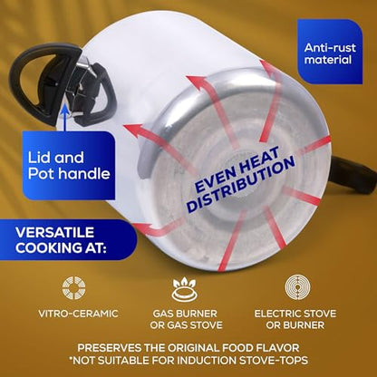 Universal (3.7 Qt / 3.5 L) Olla de Presion, Aluminum Pressure Pot