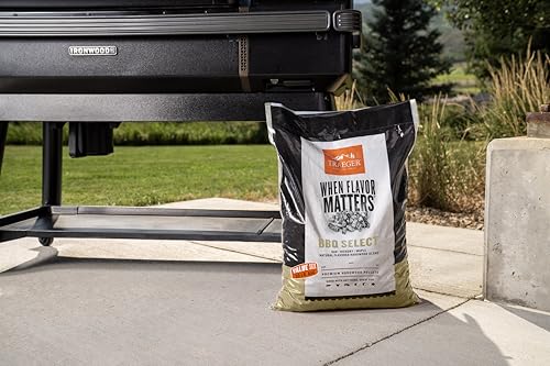 Traeger Grills BBQ Select 100% All-Natural Wood Pellets for Smokers and Pellet Grills, BBQ, Bake, Roast, and Grill, 30 lb. Bag