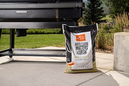 Traeger Grills BBQ Select 100% All-Natural Wood Pellets for Smokers and Pellet Grills, BBQ, Bake, Roast, and Grill, 30 lb. Bag