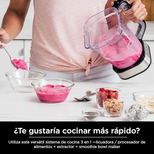 Ninja Foodi Power Blender & Food Processor, 6 Functions, Silver, SS351