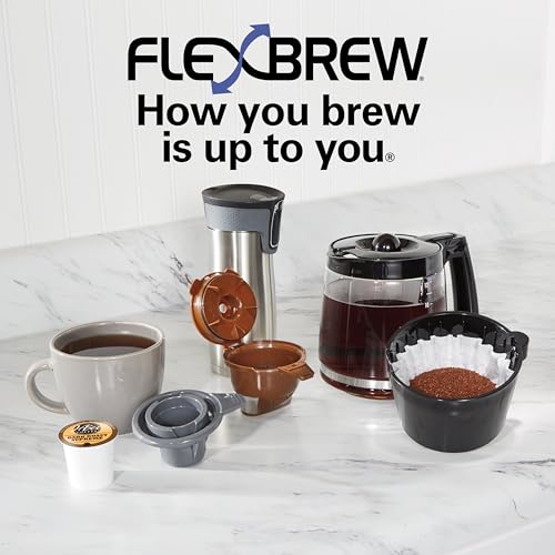 Hamilton Beach FlexBrew Trio 2-Way Drip & Single Serve Coffee Maker