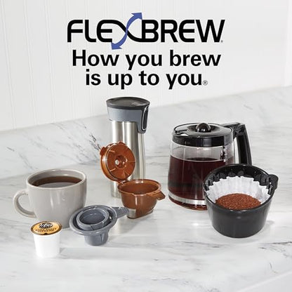 Hamilton Beach FlexBrew Trio 2-Way Drip & Single Serve Coffee Maker