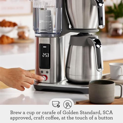 Breville Luxe Drip Coffee Machine BDC465BTR, Black Truffle, Thermal Carafe
