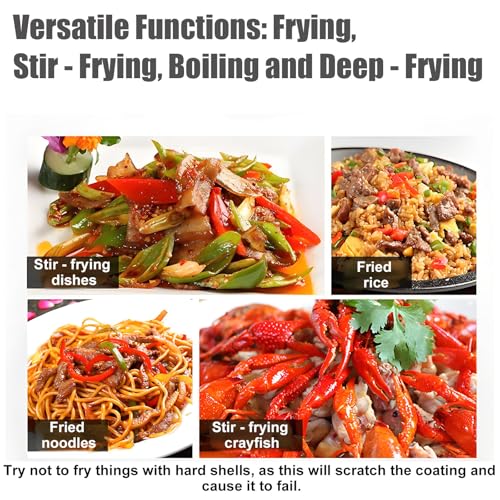 Commercial Auto Stir-Fry Machine with Drum Type Food Processor, 1.5L Stainless Commercial Automatic Stir Fry Wok Cooker, Digital Control Panel, Stainless Steel Construction
