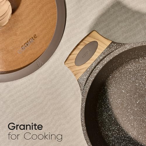 CAROTE 31pcs Pots and Pans Set Non Stick, Cookware Set Pots and Pans Induction Cook Ware, Nonstick Kitchen Cooking, PFOA Free