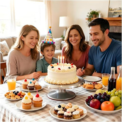 ANSLYQA Cake Decorating Kit, 393 Pcs with Aluminium Cake Turntable, Leveler, 55 Numbered Icing+Skirt Tips, 2 Spatulas, 3 Scrapers, 5 Couplers, 100 Pastry Bags, 150 Cupcake Liners & More Baking Tools