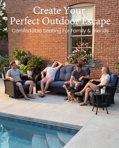 LayinSun 6 Pieces Outdoor Patio Furniture Set