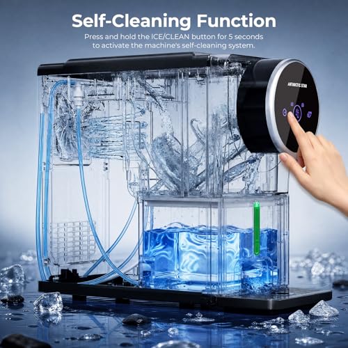 Nugget Ice Maker Countertop Gen 2, Auto Dispenser Machine