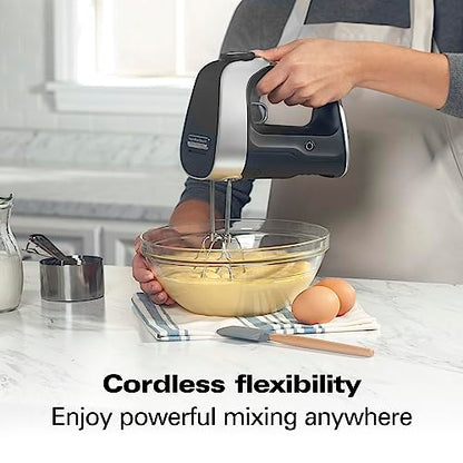 Hamilton Beach Professional Cordless Electric Hand Mixer