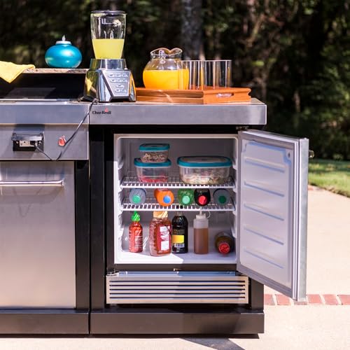 Char-Broil Medallion Series Modular Outdoor Kitchen Stainless Steel Refrigerator - 463246518