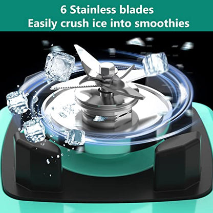 OMMO Blender 1800W, Professional High Speed Countertop Blender with Durable Stainless Steel Blades, 60oz BPA Free Blender for Shakes and Smoothies, Nuts, Ice and Fruits, Dishwasher Safe