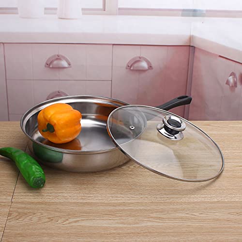 Simpli-Magic 12 Piece Stainless Steel Cookware Set, Silver