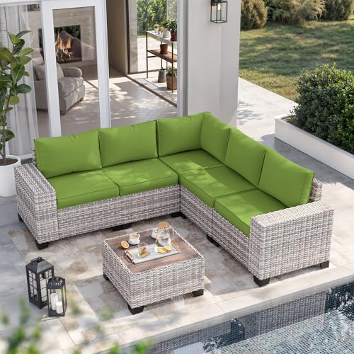Outdoor Patio Furniture Set PE Wicker Rattan Outdoor Sectional Sofa