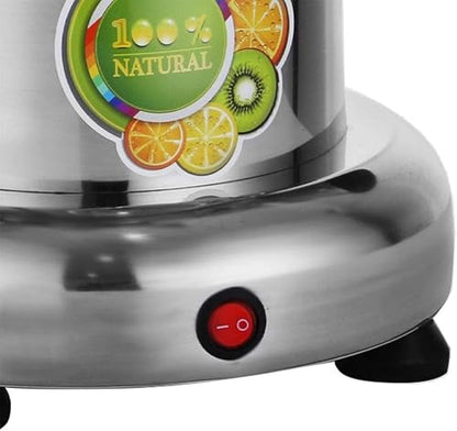 Juicer Machine, Fruit and Vegetables Juice Maker, Commercial Juice Extractor Stainless Steel Heavy Duty 110V 370W