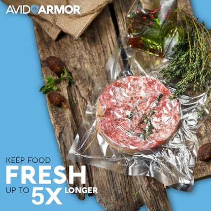Avid Armor – Chamber Machine Pouches 3.5mil, Pre-Cut Chamber Vacuum Sealer Bags, Heavy Duty Seal Pouch, BPA-Free Chamber Sealer, Assorted Size Pack, 6"x10", 8"x10", 11"x10" - Pack of 300