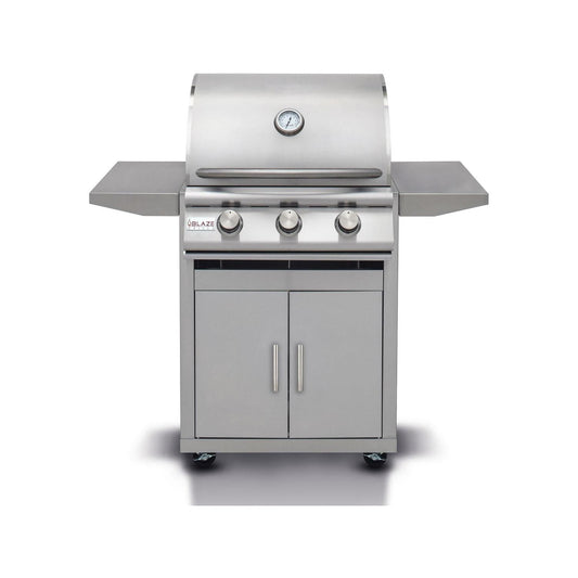 Blaze Outdoor Kitchen Grill | 25-inch Freestanding Propane Gas Grill | 3 Burner Barbecue | Premium BBQ | Commercial Grade Grilling Experience | Best in Class Warranty | Prelude LBM
