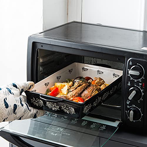 Wisenvoy Baking Dish Ceramic Lasagna Pan Casserole Dish 3-Piece Bakeware Sets Baking Dishes Baking Set Baking Dish Set