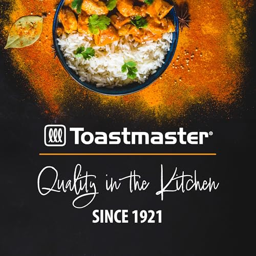 Toastmaster 12" Nonstick Electric Skillet - Deep Skillet Appliance with Glass Lid - Multipurpose Kitchen Cookware for Breakfast & More