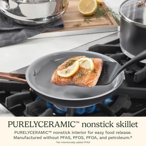 Cuisinart 11-Piece Matte Black Elegance Cookware Set, MBK89-11
