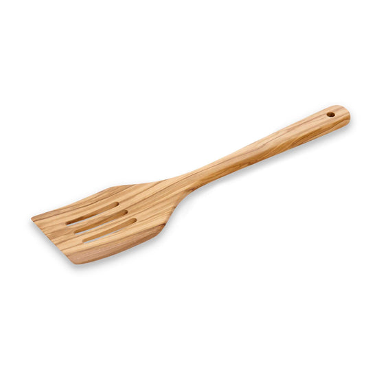 Fantes Italian Olivewood Slotted Turner, 12-Inch, The Italian Market Original since 1906