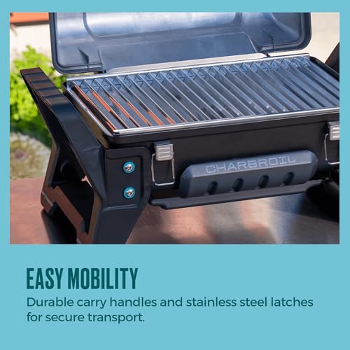 Charbroil Grill2Go X200 Portable Gas Grill, Dark Grey - 25409200