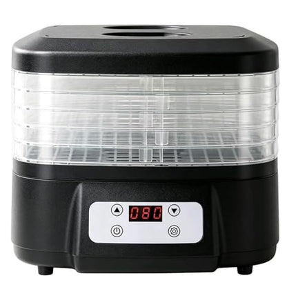 Food Dehydrator with Digital Timer, 6 Tier, BPA Free, Overheating Protection, Food Grade, Blue