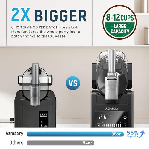 Slushie Machine, 85OZ Ice Cream Maker, Smart Frozen Drink Maker, 6 Presets