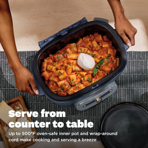 Ninja® MultiPot™ XL 12-in-1 Multicooker, Cyberspace, MZ1001BL1