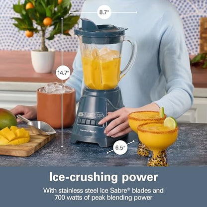 Hamilton Beach Power Elite Blender For Smoothies With Wave Action System