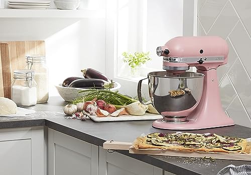 KitchenAid Artisan, 5-Qt Tilt Head Stand Mixer, KSM150PS, Dried Rose