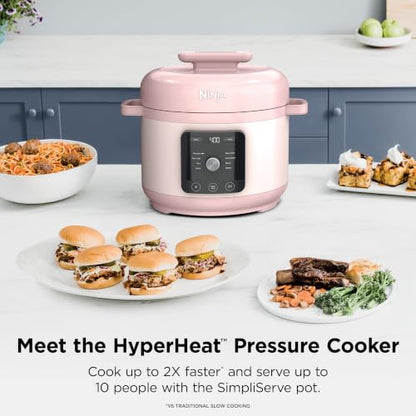 Ninja® HyperHeat™ 9-in-1 Pressure Cooker, 6.5-qt, Rose Quartz, PC201PK