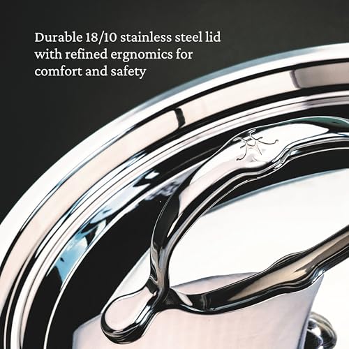 ProBond Forged 3.5-Quart Professional Clad Stainless Steel Sauté Pan with Lid