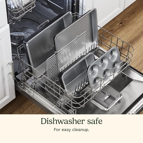 Cuisinart, 5-Piece Stackable Ceramic Nonstick Bakeware Set, MBT-5