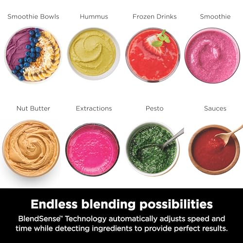 Ninja Detect Power Blender Pro, BlendSense Tech, 72oz, 1800PW, TB201