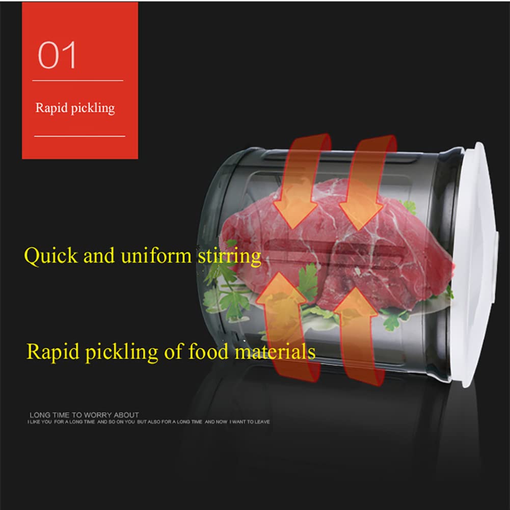 Vdniduir Automatic Meat Tumbler Marinating Machine,Electric Vacuum Tumbler Marinator,for Meat & Vegetable