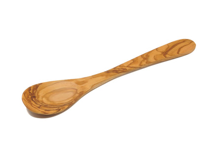 Elegant & Versatile: BeldiNest Olive Wood Spoon for Delightful Cooking & Serving (Cooking Spoon)